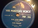Elvis Presley. 78 RPM Blue Suede Shoes - Tutti Frutti. UK HMV POP213