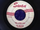 BEATLES SHE LOVES YOU SWAN 4152.01A GENUINE RED WHITE LABEL ORIGINAL RECO ART