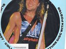 BON JOVI SLIPPERY WHEN WET RARE Vinyl Record Picture Disc WITH POSTER OOP