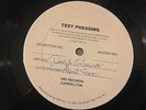 David Gilmour Pink Floyd LP About face white label test pressing CBS Carrollton