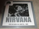 NIRVANA - LIVE ON KAOS FM SEATTLE 1987 - NEW - LP RECORD