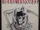 Metal Massacre 4 Comp LP Metal Blade 1983 Autographed by 