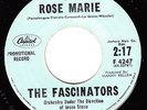 FASCINATORS - Capitol 4247 (light blue) - Oh Rose Marie - 1959 DOO-WOP DJ 45