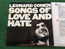 Leonard Cohen LP Songs of Love and Hate  CBS Estero 