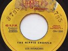 LOS INVASORES - The Hippie Shuffle / RARE PANAMA FUNK SOUL 45