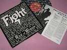 FIGHT - War Of Words LP ROB HALFORD 1993 Orig JUDAS PRIEST EPIC KOREA