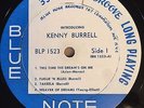 KENNY BURRELL INTRODUCING BLUE NOTE LP 1523 LEX DG ORIGINAL FLAT EDGE