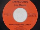Modern Soul Boogie 45 - Lee Moore - Do You Feel Like A Party - LM - VG+ mp3