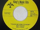 Funk 45 - Bill Cole - Teach Me How To Bump - King's Music City - VG++ mp3