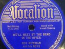 Vocalion 03598 Roy Newman & His Boys WE'LL MEET BY RIVER  78 rpm  E-/EE- Hot