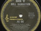 AC/DC ROCK 'N' ROLL DAMNATION /COLD HEARTED MAN BON SCOTT ANGUS OZ ALBERT 7