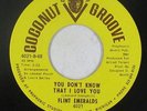 Northern Soul 45 - Flint Emeralds - You Don't Know - Coconut Groove - VG++ mp3