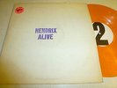 JIMI HENDRIX..HENDRIX ALIVE..WHITE LABEL COLOURED VINYL (BOOTLEG LP) EX COND..