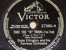 Duke Ellington-Take The A Train/Sidewalks Of New York Victor 27380 78 E/E+