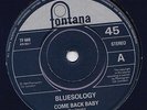Bluesology Come Back Baby UK Fontana Reissue Elton John Rare Ltd 45