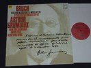 BRUCH violin concerto GRUMIAUX WALLBERG philips lp mint- sample autographed