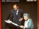 CLARA HASKIL CHOPIN DE FALLA PIANO CONCERT PHILIPS  STEREO 835072 AY NM