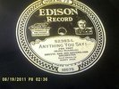 Edioson 52383 Anything You Say/Ten Little Miles Oreste's Queensland Orchestra V+
