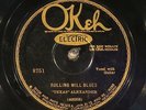 78 RPM -- Texas Alexander (with Carl Davis, guitar), Okeh 8751, EE- / E-  Blues