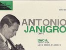 ANTONIO JANIGRO  THREE RECORD SET WESTMINSTER COMPLETE  BACH SUITES FOR CELLO  #