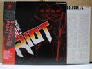 RIOT / BORN IN AMERICA - Japan w/obi