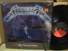 Metallica Ride The Lightning EX 1st Elektra Press MASTERDISK 1984 heavy metal