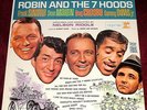 ROBIN & THE 7 HOODS OST..VINYL LP EX+ 1964 EARLY PRESS USA TRI COLOUR STEAMBOAT