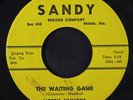 MORRIS SIMMONS: The Waiting Game / Shenandoah Waltz 45 (Jumpin' Gene Simmons, m