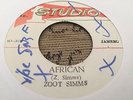 Zoot Simms African Coxsone Rare Killer Roots 7