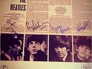 The Beatles 'A Hard Days Night' 1964 MONO 33rpm LP with all 4 autographs