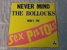 SEX PISTOLS NEVER MIND THE BOLLOCKS MEXICAN ED LP MADE MEXICO DISCO LIBRO 1977