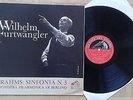 S457 BRAHMS FURTWANGLER SYMPHONY No.3 VOCE DEL PADRONE QALP 10259