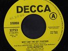 CLYDE MCPHATTER: Why Can't We Get Together / The Mixed Up Cup 45 (dj, date stam