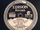 Edison DD B.A. Rolfe & Palais D'or Orch 52343 Just Like A Melody Out Of The Sky