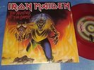 IRON MAIDEN ?- THE NUMBER OF THE BEAST UK RED VINYL 7