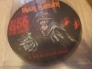 IRON MAIDEN  PICTURE DISC  A REAL DEAD ONE BRAZIL PDK METALLICA KISS