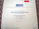 Bach: Suites for Cello Nos. 1 & 2 - Pierre Fournier - Archiv Red Stereo SAPM