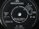 BEATLES 1964 UK EXPORT 45 - If I Fell / Tell Me Why - DP 562 DOMESTIC w/ SIUK