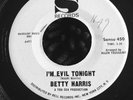 RARE ORIGINAL  NEW ORLEANS SOUL -Betty Harris I'm Evil Tonight Sansu