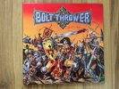 BOLT THROWER - WARMASTER - ORIG 1ST PRESS VINYL WITH BOOKLET, 1991, DEATH METAL
