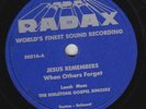 RARE Boston Black Gospel 78 - Bibletone Gospel Singers - Bill Moss