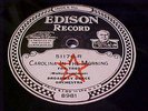EDISON 10 In. RECORD/DISC #51176 BROADWAY DANCE ORCHESTRA AGGRAVATIN' PAPA