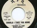 Sunny and the Sunliners - Should I Take You Home/If I Could See You Now 45 Promo