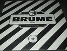 BRUME Friction (LP) (red vinyl ed. of 200) (musique concrete / electro acoustic)