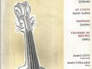 ANDRE LEVY/ANDRE COLLARD RARE EP LUMEN LD 1-433 A SAINT SAENS/CHOPIN/GRIEG