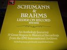 SCHUMANN&BRAHMS LIEDER ON RECORD 1901-1952 8LP BOX HMV RLS 1547003 UK