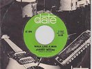 Northern soul JOHNNY MOORE Walk like a man Date 2-1562 Rare orig in co. sleeve