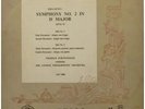 BRAHMS Symphony No 2 In D Major LP 4 Track Conducted By Furtwangler Mono Gold/or