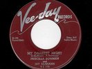 POPCORN/R & B-PRISCILLA BOWMAN & JAY McSHANN--MY DARKEST NIGHT/I'VE GOT NEWS FOR