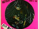Sex Pistols Never Mind The Bollocks LP UK 1978 fotodisco color portada troquelad